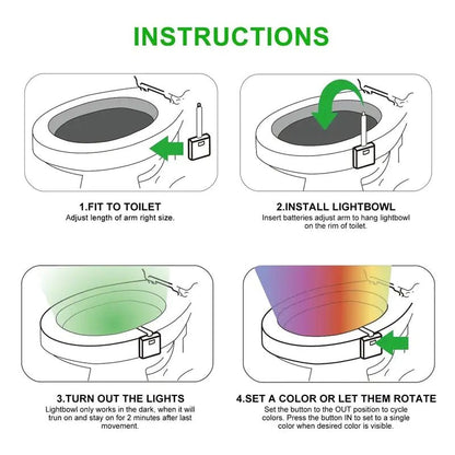 Toilet Night Light - SavageBiz