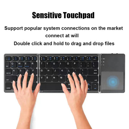 Triple Folding Keyboard - SavageBiz