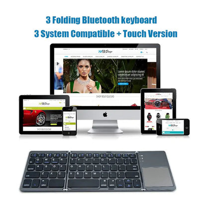 Triple Folding Keyboard - SavageBiz