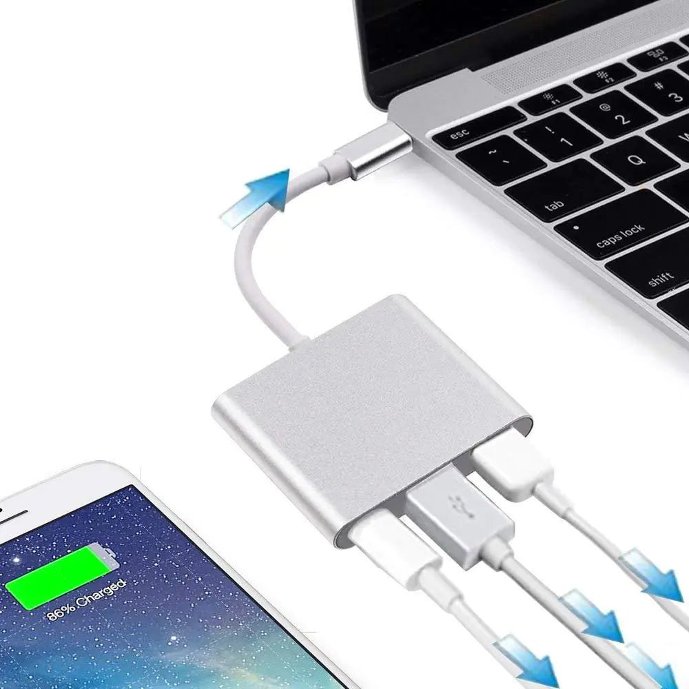 Type C To HDMI Charging Port - SavageBiz