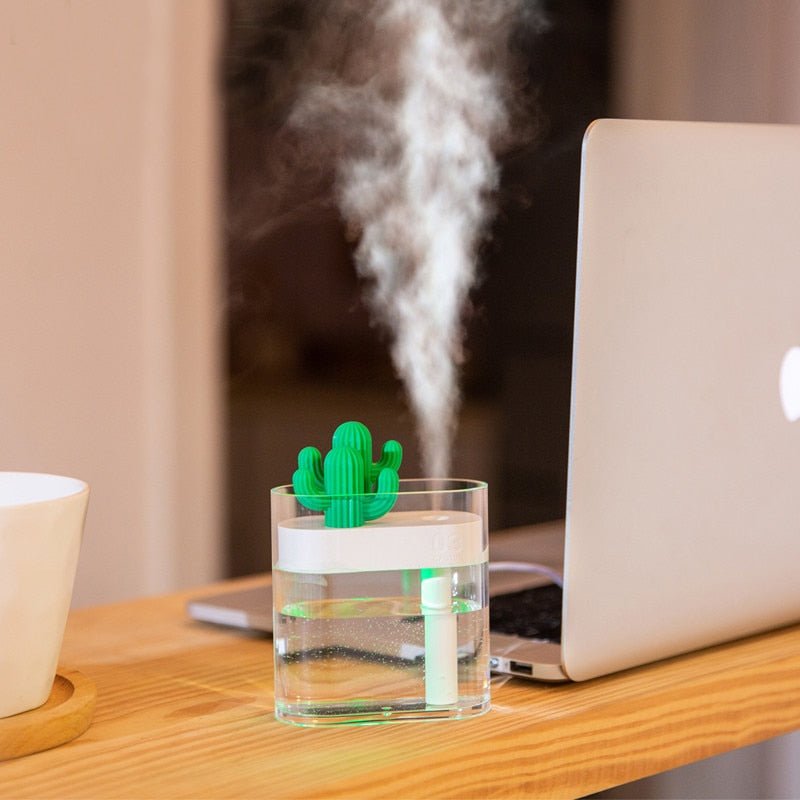 Ultrasonic Cactus Air Humidifier - SavageBiz