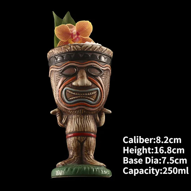 Hawaii Ceramic Tiki Mugs - SavageBiz