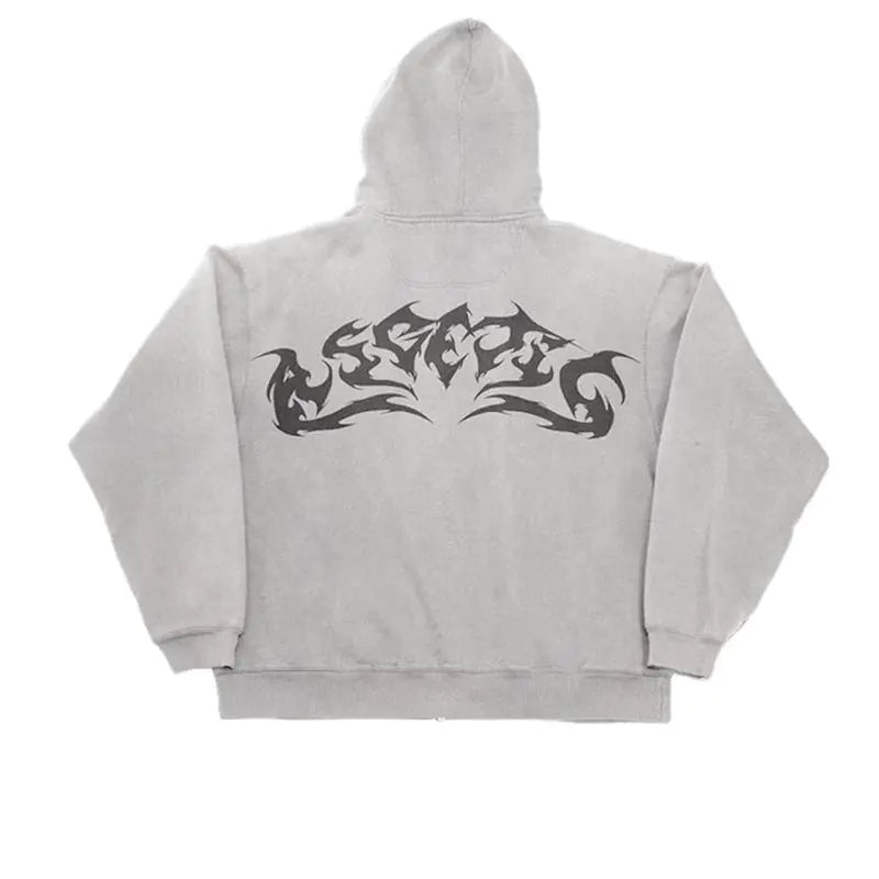 Vintage Flame Hoodies - SavageBiz
