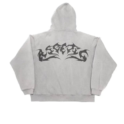 Vintage Flame Hoodies - SavageBiz