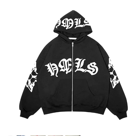Vintage Flame Hoodies - SavageBiz