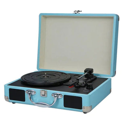 Vintage Portable Phonograph Turntables - SavageBiz