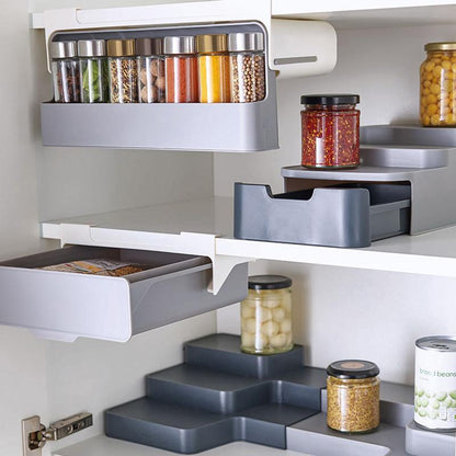 Wall-Mounted Spice Organizer - SavageBiz