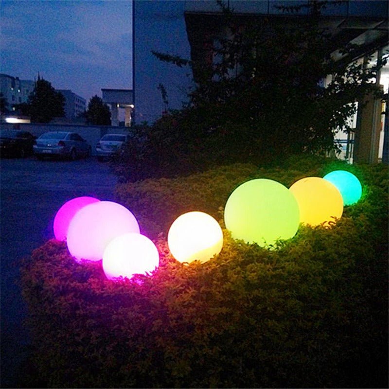 Waterproof Garden Ball LED Lights - SavageBiz