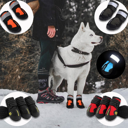 Waterproof Reflective Dog Boots - SavageBiz