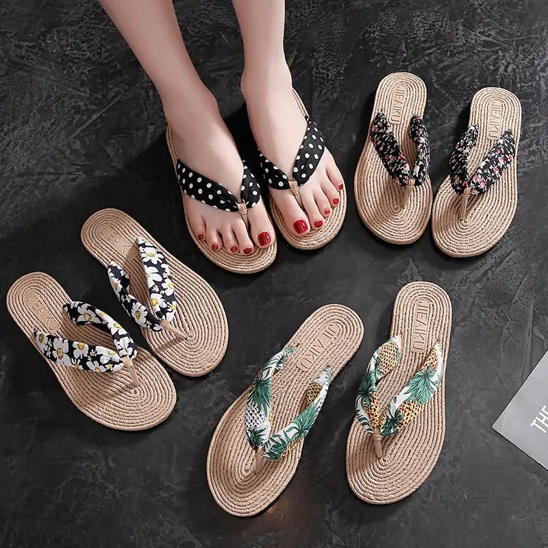 Weave Beach Flip-Flops - SavageBiz