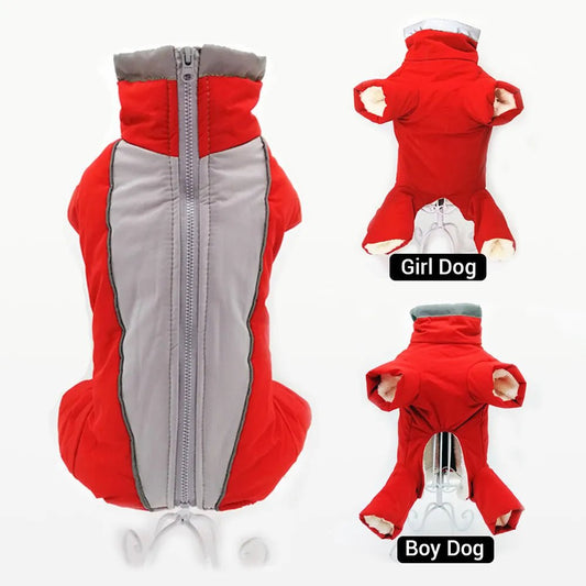 Winter overalls for dogs - SavageBiz