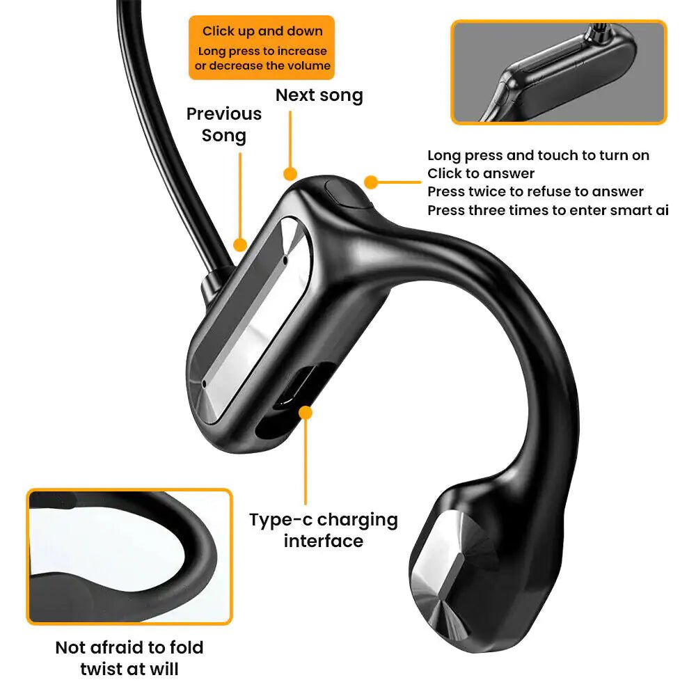 Wireless Bluetooth Headset - SavageBiz