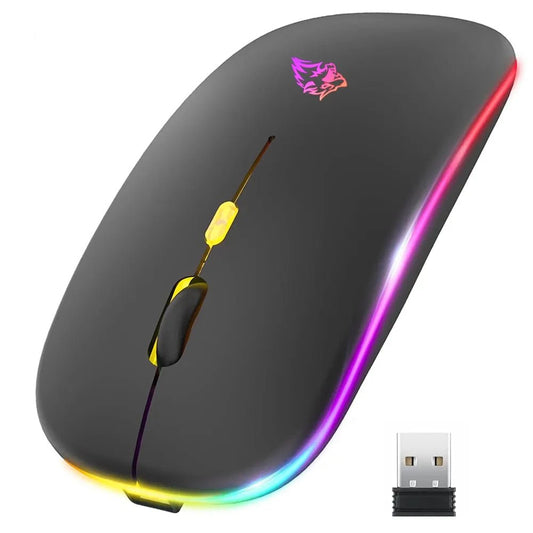 Wireless Mouse with Bluetooth and 2.4GHz Dual Modes - SavageBiz