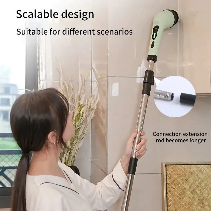 Wireless Multifunctional Cleaning Brush - SavageBiz