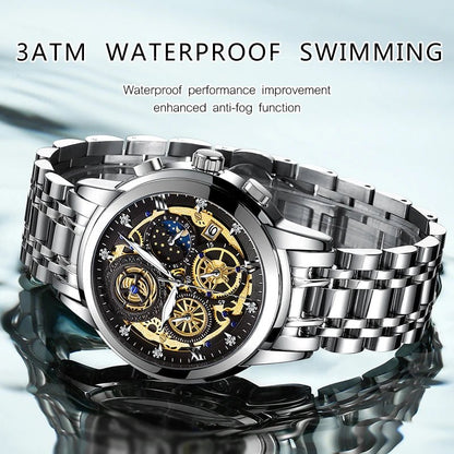 WISHDOIT Original Waterproof Watch for Men - SavageBiz