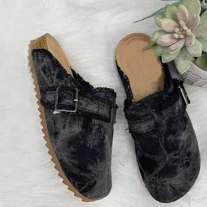 Women's Flat Heel Round Toe Loafers - SavageBiz