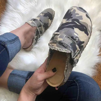 Women's Flat Heel Round Toe Loafers - SavageBiz